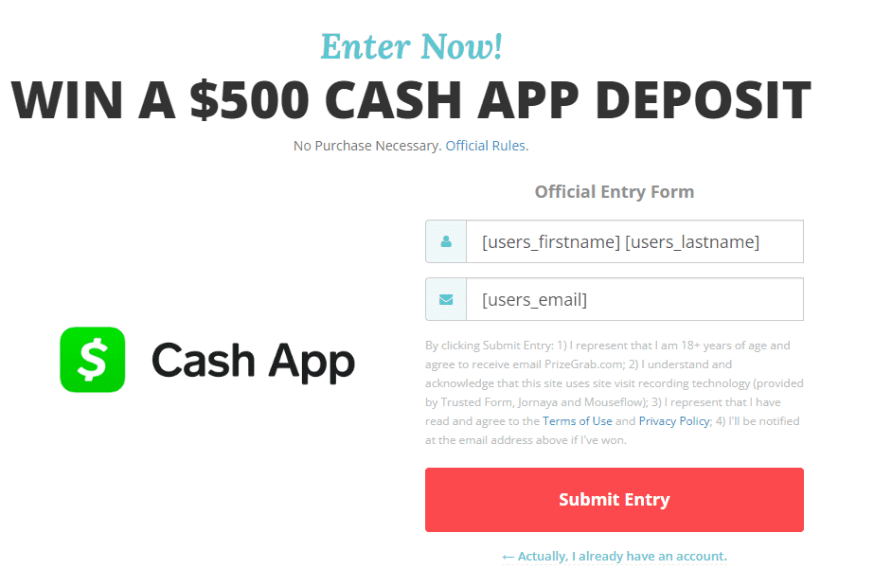 750$ cash app